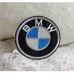 BMW Black and Blue Embroidered Patch